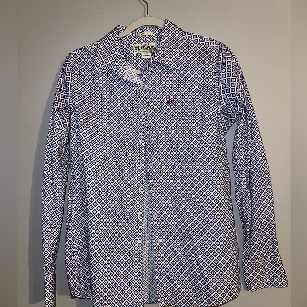 Women’s Ariat Real Button Down. Worn twice.